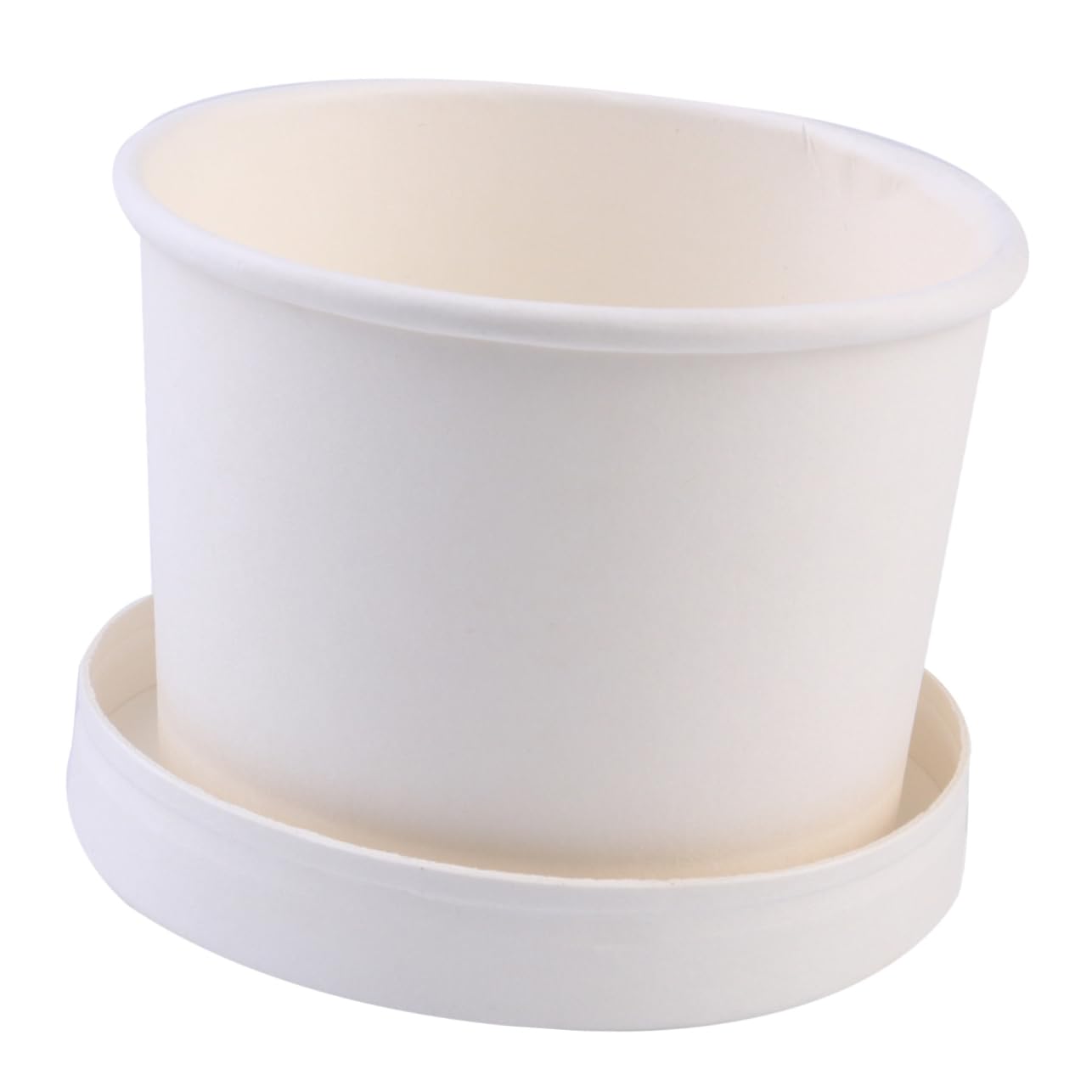 SOLUSTRE 25sätze Eiscremebox Kraftpapier Mit Deckeln Leichte Und Tragbare Aufbewahrung Für Desserts Für Partys Und Zuhause Und