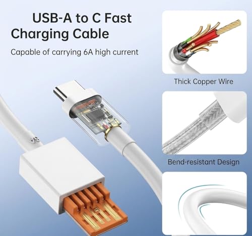 Image of Original 33W Type-C Charger for Redmi Note 10 Pro, Note 11 Pro and Note 12 Pro with Smart Charging Technology