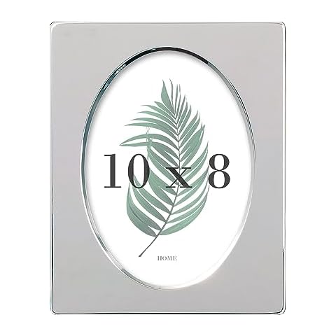 Inov8 Framing Silver Plated Oval Frame Cover