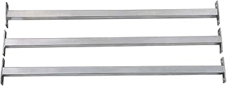 3 STK. Fenstergitter Einbruchschutz, Verstellbare Sicherheitsstange 710-1200mm für Fenstersicherung Kellerfenster Terrassentüren Erdgeschoss, Galvanisch Verzinkt