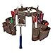 Estwing 14-Pocket Framer's Set Work/Tool Belt, Durable Leather, Steel Hardware, Rivet-Reinforced, Rings for Work Suspenders, Hammer Holder, Nail Puller Loop, Adjustable