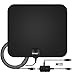 Innoo Tech TV Antenna - HDTV Antenna Support 4K 1080P, 60-120 Miles Range Digital Antenna for HDTV, VHF UHF Freeview Channels Antenna with Amplifier Signal Booster, 16.5 Ft Longer Coaxial Cable