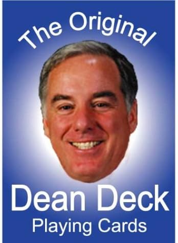 Howard Dean: The Dean Deck Playing Cards