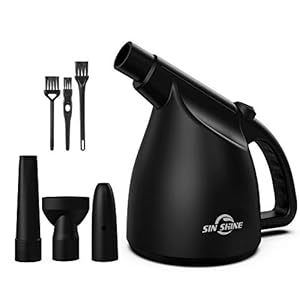 SIN SHINE – Compressed Air 3.0- Multi-Use Electric Air Duster for Cleaning Dust, Hairs, Crumbs, Scraps for Laptop…