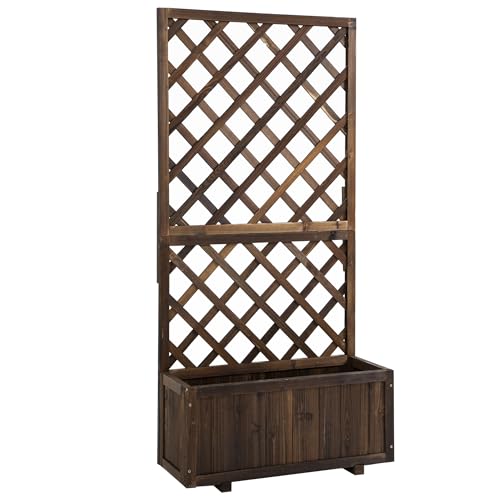 Jardineras de Madera Exterior Marca Outsunny