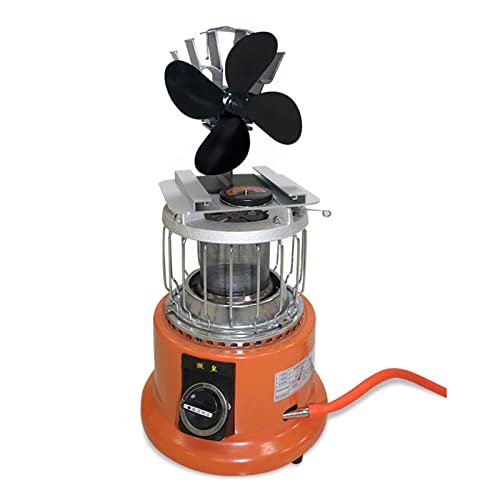 WANGCL Mixtric Stove Fan, Log Burner Fan Silent 4 Vanes stoves Fan chimney fan fireplace appliance hot air circulation - Image 4