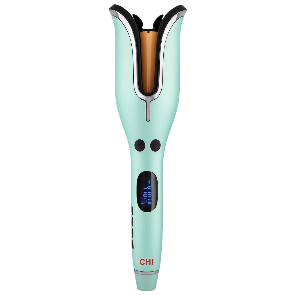CHI Spin N Curl, Curling Iron For Healthy & Shiny Effortless Curls & Waves, Provides Preset Temperature Settings For Each ... - Review, Price and Buying Guide
