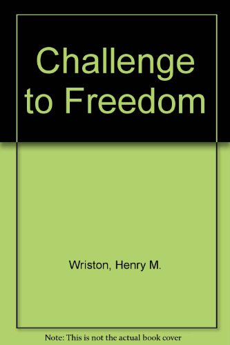 Challenge to Freedom B005KDE7QA Book Cover