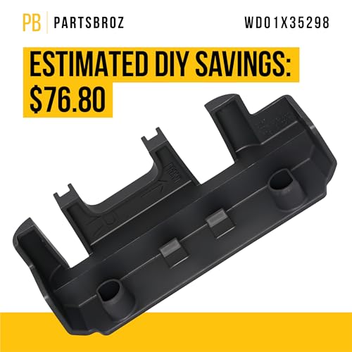 Kit rouleau et support WD01X35298 haute résistance pour panier Hotpoint