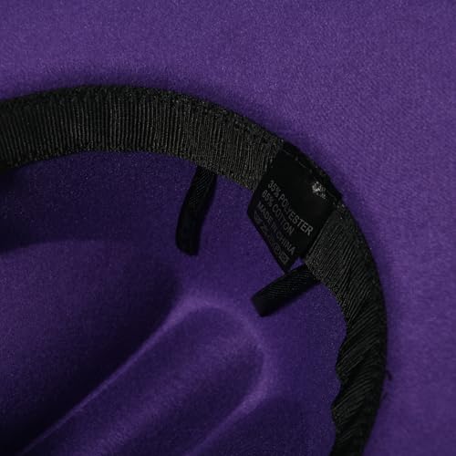 Image of Willheoy Kids Cowboy Hat for Girls Boys Western Cowgirl Hat with Buckle Belt Unisex Wide Brim Fedora Hat Dress Up Costume