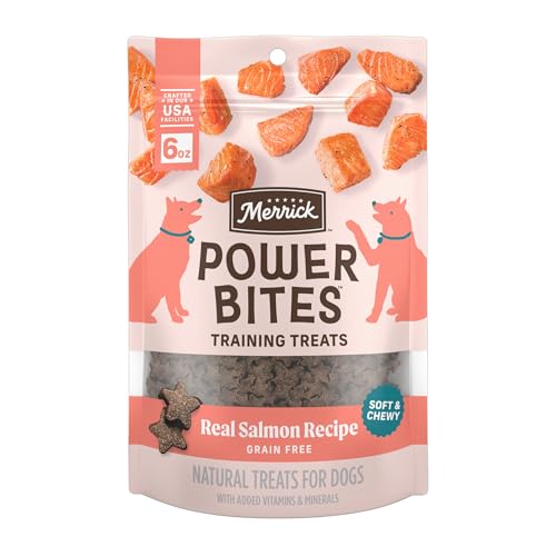 Merrick Power Bites Natural Soft And Chewy Real Meat Dog