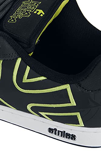 Image of Etnies mens Metal Mulisha Fader Skate Shoe, Dark Grey /Black, 8 US