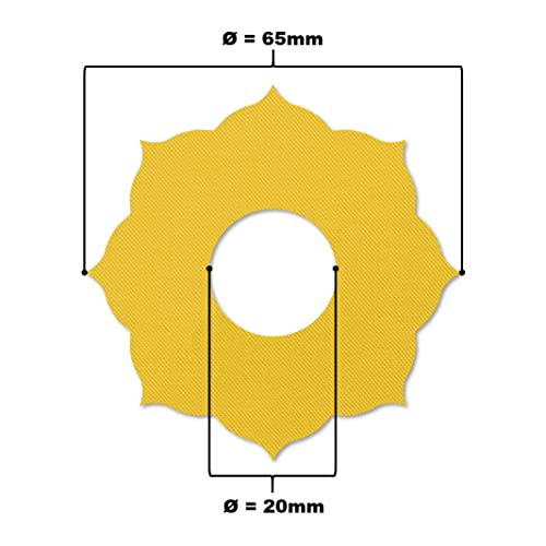 MySweetStitch, 10 x Freestyle Libre 3 Patches Mandala, Overpatch diameter 65mm, Waterproof, Breathable, Skin-Friendly - Image 3