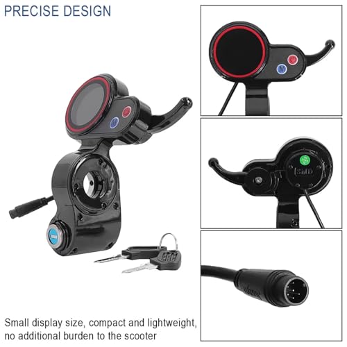 Scooter électrique Hitway H5 avec accessoires écran et verrouillage