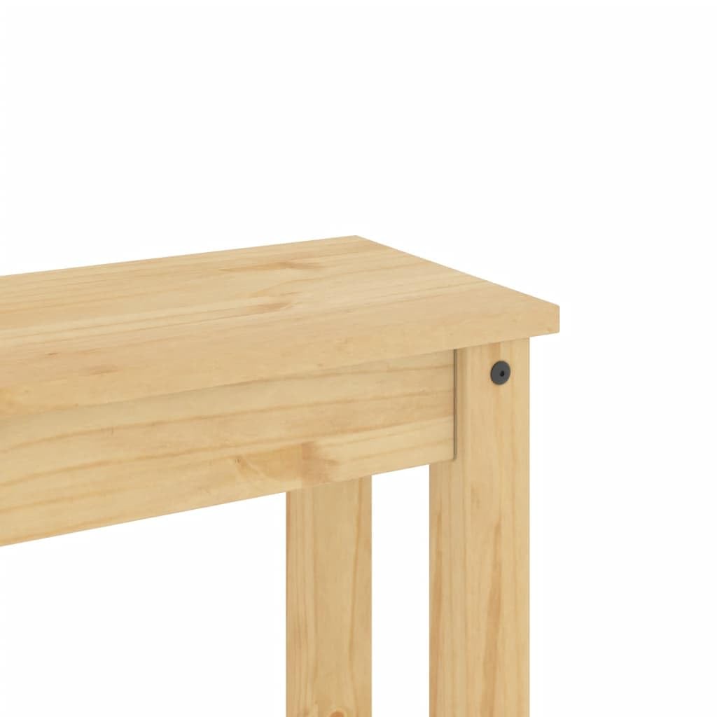 vidaXL Banco de Comedor Panama Madera Maciza de Pino 105x30x45 cm