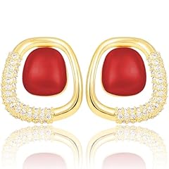 Red-14K Gold Plated