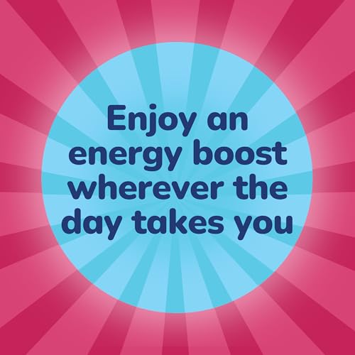 Crystal Light Energy Boost Fruit Punch Drink Mix, 10 ct On-the-Go Packets