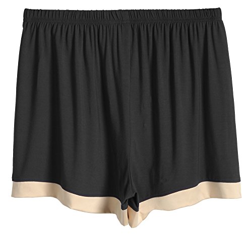 Latuza Women's V-neck Sleepwear Short Sleeve Pajama Set3