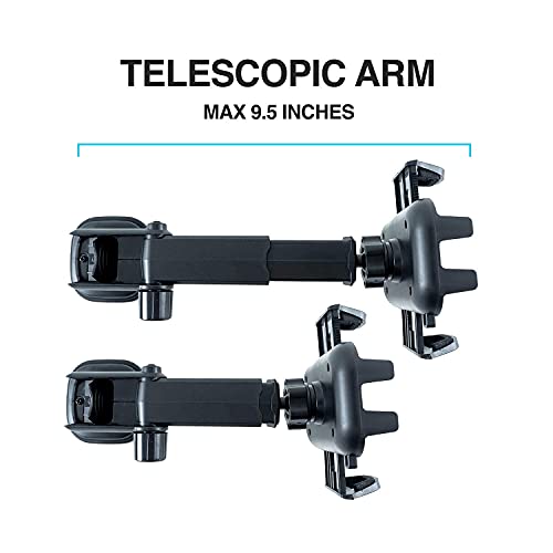 Fast Track Usa 360 Car Phone Mount Holder Adjustable Long Neck Adaptable Cradle For Windshield, Dashboard And Office Desk. Compatible With Any Smartphone #TOP2
