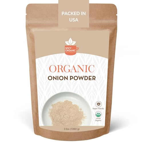 Spicy Organic White Onion Powder