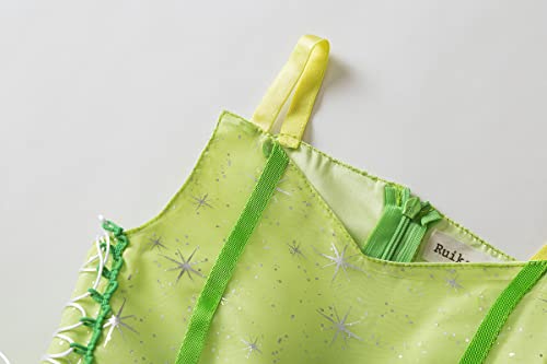Vestido de Hada para Niñas con Alas de Mariposa Tinkerbell miniatura 4