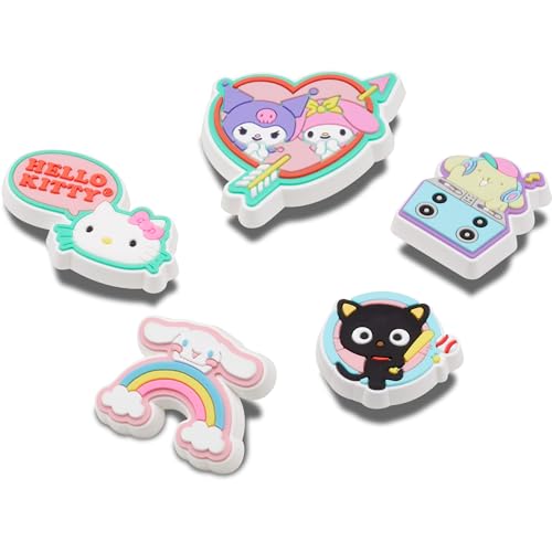 Image of Crocs Jibbitz Characters Hello Kitty 5-Pack One Size
