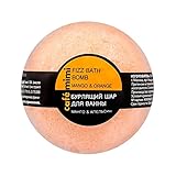 Bomba de baño efervescente mango y naranja Café Mimi 121 g