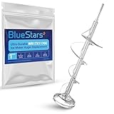 BlueStars Ultra-Durable WR17X11705 Ice Maker Auger Replacement - Compatible with G.E Hot.Point Refrigerators - Replaces WR17X11939 PS1018130 AP3849786 AP3672963