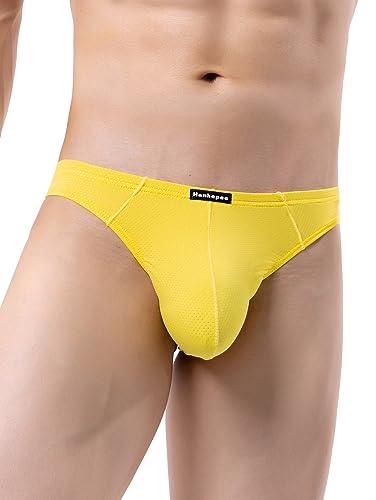 Men's Hipster Thong Pouch Underwear Low Rise T-back Sexy Breathable4
