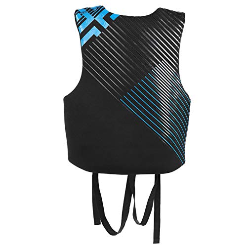 Snorkeling Vest, Kayak Life Jacket Easy to Put on and Take Off Fast Drying Easy to Clean Tear Resistant Good Buoyancy for Fishing for Swimming(Blue M)