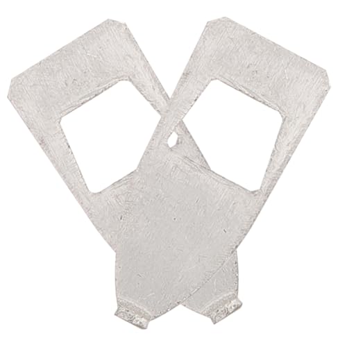 BESTonZON 2pcs Metal Violin Bow Tips Violin Fittings for String Instruments Replacement Parts for Essential Accessories for Musicians and Students