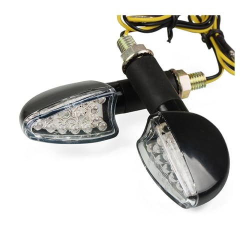 Intermitentes de moto luz intermitente para motocicleta 12 LED traseros