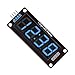 Easy Drive TM1637 0.56Inch 4Digits Seven Segment LED Display Module for Electronic Clocks Industrial Applications Segment Display with Clock Colon