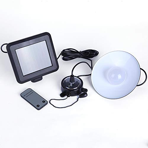 Kyson Solar Lights,Solar Powered Led Shed Light With Remote Control And Pull Cord For Indoor Outdoor Use #TOP2