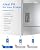 Waterdrop ADQ36006101 Replacement for LG® LT700P® Refrigerator Water Filter, Kenmore® 9690, 469690, ADQ36006102, LFXS30766S, LFXS24623S, FML-3, RFC1200A, RWF1200A, WSL-3, 3 Filters Package May Vary