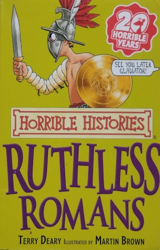 Ruthless Romans (Horrible Histories) 1407104241 Book Cover
