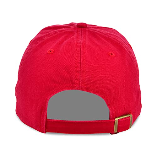 Image of Lids Blank Baseline Dad Adjustable Strapback Hat