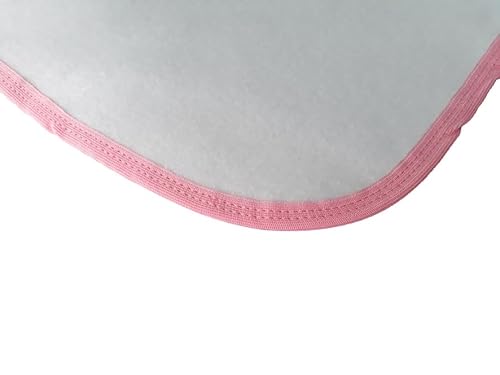 Tapete Higiênico Lavável Cães Pet Wash P 60X50cm M 80x60cm (Rosa, P 60x50cm)