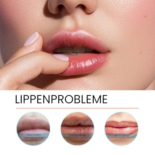 Abnehmbares Lip Liner Set 3 Farben Peel lip liner Longwear und Pigmentierte Lip Pencil Peel Off Lip Stain