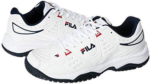 Tênis Forehand, Fila, Masculino, Branco/Marinho/Vermelho, 41