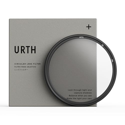 Urth 72mm Ethereal Black Mist ⅛ Diffusion Lens Filter (Plus+), Cinematic Effect