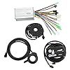 VGEBY Contrôleur de Vélo électrique 15A 36V 48V, Contrôleur de Vitesse Commun avec Panneau D'affichage LED S800 pour Moteur 250W 350W #5