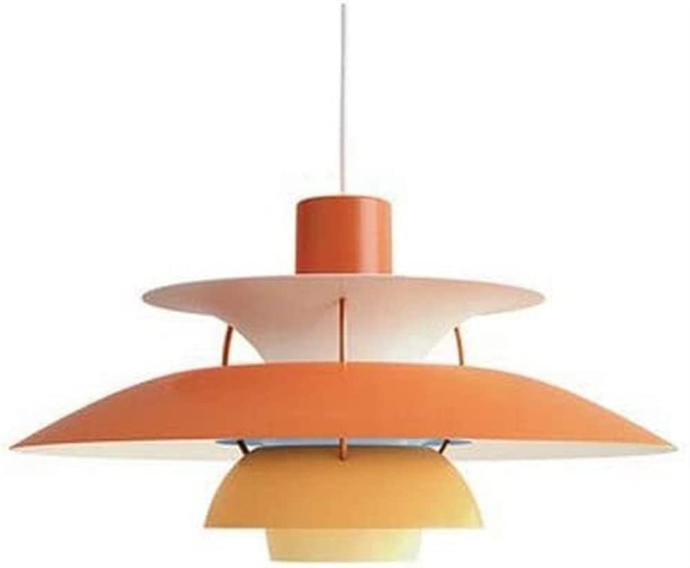ALSEY Pendant Light Fixtures American Metal Chandelier Simple Modern Creative Aluminum Pendant Light Western Restaurant Ceiling Light Fixture E27 for Kitchen Island Dining Room Bedroom H