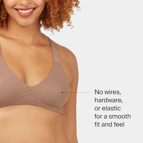 Image of SPANX Smooth Bra-Llelujah! Unlined Bralette - Comfortable Support - Wire-Free Bra - Hosiery Back Smoothing - Dig-Free Straps