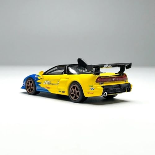 Modelo de coche HTLNUZD 1:64 NSX-R GT de aleación miniatura 6