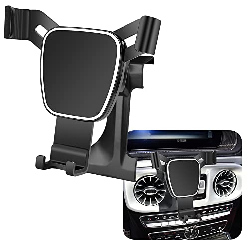 Car Phone Holder For Mercedes Benz G G-Class 2019-2024 AMG G63 G65 G55 G500 G550 G580 W463 Wagon Auto Accessories Navigation Bracket Interior Decoration Mobile Cell Phone Mount【Not Fit G-Class 2025】