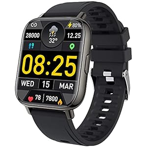 Smart-Watch-mebossco-Fitness-Tracker-for-Women-Men-169-Inch-Smartwatch-with-Sleep-Heart-Rate-Monitor-IP68-Waterproof-Sports-Watch-with-Step-Counter-Fitness-Watch-for-Android-iOS-Phones-Black Smart Watch, mebossco Fitness Tracker for Women Men, 1.69 Inch Smartwatch with Sleep Heart Rate Monitor, IP68 Waterproof Sports Watch with Step Counter, Fitness Watch for Android iOS Phones, Black