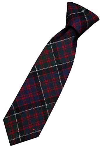 Cravate en Laine MacDonald of Clanranald Tartan Fabriquée en Écosse pour Homme
