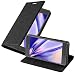 Produktbild Cadorabo Hülle kompatibel mit Sony Xperia X PERFORMANCE aus Kunst Leder Flip Klappbare Stoßfeste Magnetische [Standfunktion] [Kartenfächern] Cover Hülle für Sony Xperia X PERFORMANCE Tasche in Schwarz