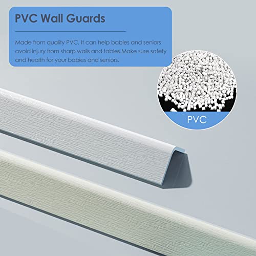 Bande de protection d'angle durable en PVC haute densité pour mur